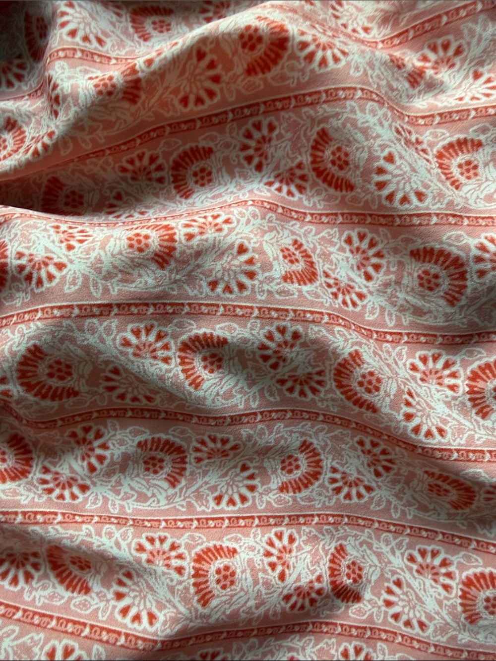Terra Cotta Floral Tiered Maxi Sundress - Picture 7 of 7